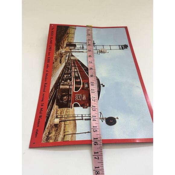 Rock Island Lines Metal Sign AAA‎ Sign Company Train Enthusiasts - Picture 11 of 13